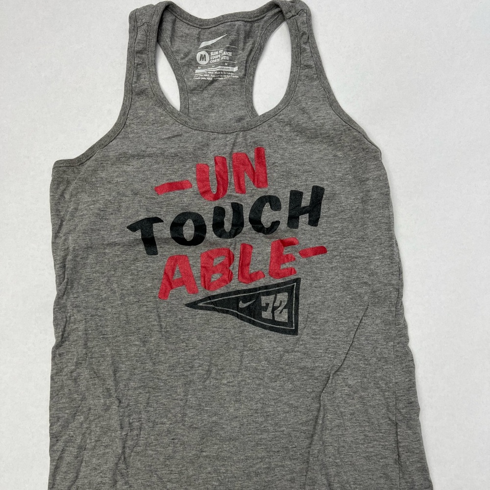 Gray Nike Tee. Medium. “Untouchable”